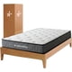 thumbnail image 1 of Colchón Individual En Caja Esponja Memory Foam De Alta Densidad Firmeza Media Suavidad Y Durabilidad Tecnología Híbrida Ortopédico (Blanca, Individual), 1 of 4