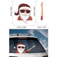 thumbnail image 2 of Gerich Auto Rear Glass Windshield Wiper Car Sticker Decals New Year Car Vinyl Decor, 2 of 7