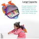 thumbnail image 4 of Mochila para niños pequeños, mochilas preescolares para bebés, niños y niñas, lindas mochilas de neopreno con dibujos animados para niños de 0 a 3 años (búho rojo), 4 of 5