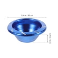 thumbnail image 2 of AURARMLET 2Pcs Blue Aluminum Alloy Fork Frame Sliders Motorcycle Falling Protection 2.0In, 2 of 8