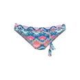 thumbnail image 5 of LASCANA Women's Watercolor Print Bikini Swimsuit Bottom Ties, 5 of 6