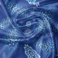 thumbnail image 7 of Ambesonne Blue Mandala Valance & Curtain, Floral Composition Art, 55"x45", Sky Blue Violet Blue, 7 of 7