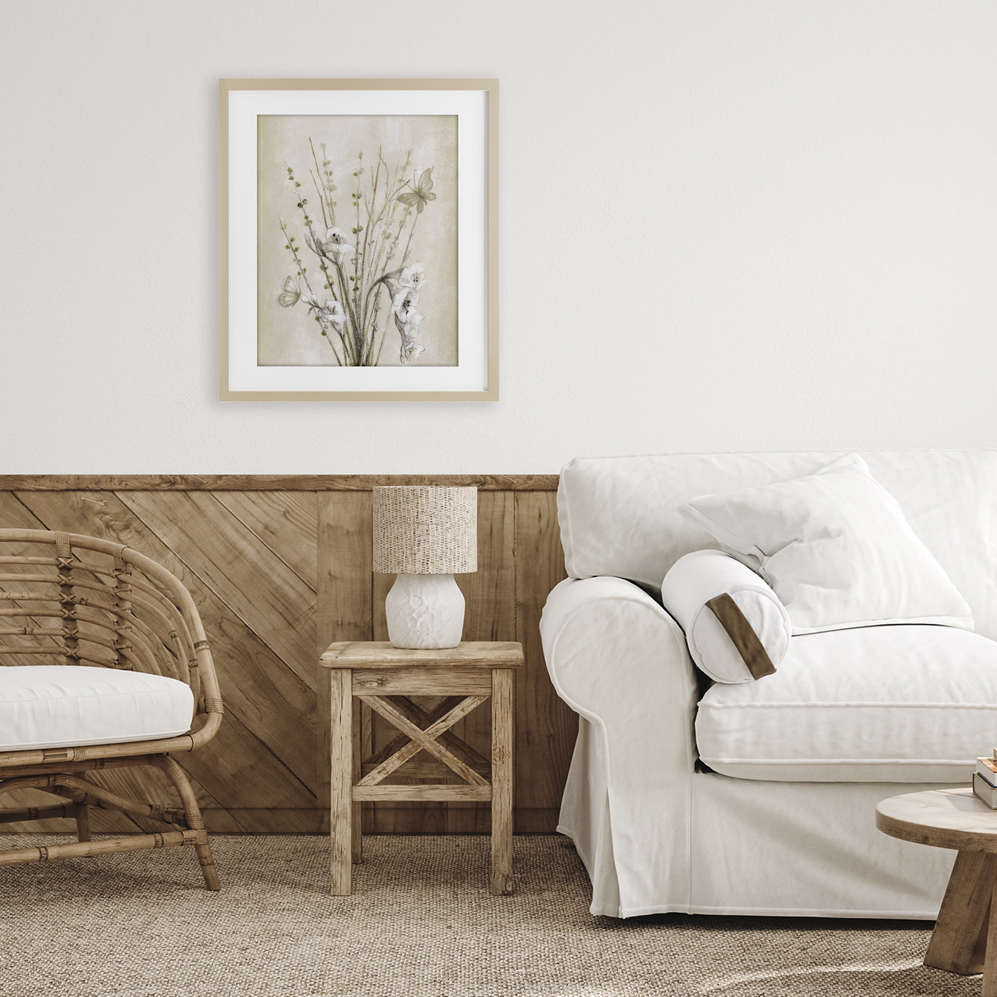 Stupell Industries Fresia & Date Branch Birch Framed Print Under Glass, design by Lanie Loreth