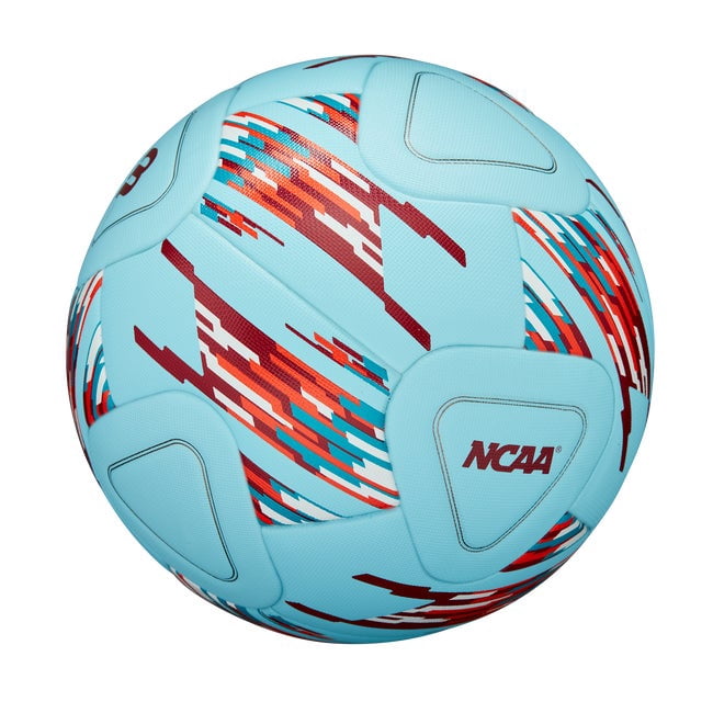 Wilson NCAA Vanquish Soccer Ball- Blue/Red/White, Size 5, 2PK