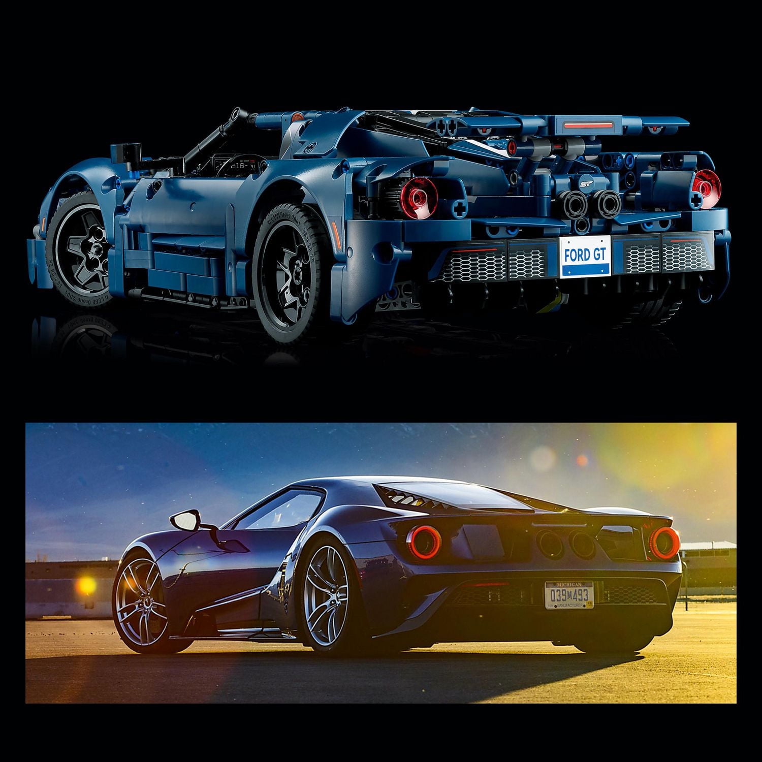 LEGO Technic 2022 Ford GT 42154 Ensemble de construction (1466 pièces)