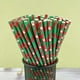 thumbnail image 4 of Pajitas de papel con forma de copo de nieve para decoración del hogar, Pajita de 25/50 piezas para decoración de mesa de Navidad, fiesta de Navidad, 2023, 4 of 4