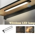 thumbnail image 1 of Christmas Savings! Cbcbtwo Smart Home Lighting, Ultra-Thin Motion Sensor Cordless Rechargeable Lights, 8" Length 1.2W 95LM, Motion Activated LED Night Light for Home Stairs Closet - Natural Light, 1 of 9