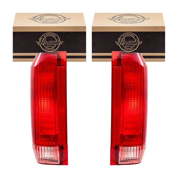 Brock Tail Light for 1990-1996 Bronco Styleside From 10/1989 Set E9TZ13405C 1990-1996 F-150