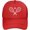 A7646, variant on Crossed Racket and Tennis Baseball Cap Classic Solid Color Adjustable Mesh Baseball Cap for Men Women Black