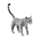 thumbnail image 3 of Juguete de peluche de gato de 13,78 pulgadas, juguete de peluche de gato, adorno de sofá coleccionable de dibujos animados gris, 3 of 8