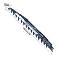 thumbnail image 2 of Konghyp Alloy Saw Blade – Reciprocating Saw Saber Blades for Woodworking, Designed for Porous Concrete, Red Brick, Fiber Cement, and Glass Fiber Reinforced Plastic Cutting, 2 of 4