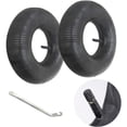 thumbnail image 1 of Pieces 3.50/4.00-6 Inner Tube Tire Wheel 3.50/4.00-6 Innertube Wheelbarrow Rubber Valve 6, 1 of 5