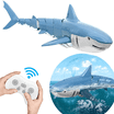 Simulated 1:18 JJRC RC Shark Toy: Whale Fish Float, Remote Control Boat ...