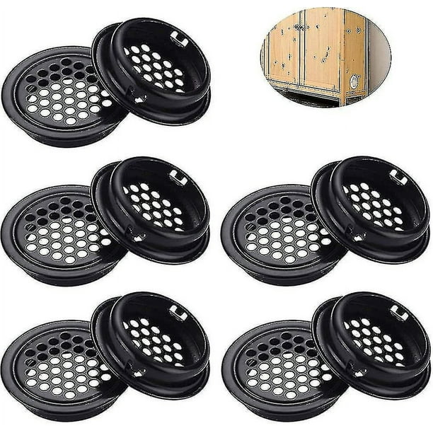 10 Pieces Round Ventilation Grille,round Stainless Steel Ventilation Grille ,ventilation Applications. Indoor And Outdoor Vent Cover