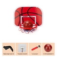 thumbnail image 1 of Silent Basketball and Hoop Set,Adjustable Rim for Home Training,Wall Door Mounted Basketball Hoop,Portable Basketball Hoop for Silent Ball,Mini Foam Basketball for Door or Wall Mounted, 1 of 8
