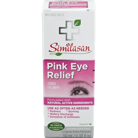Similasan Pink Eye Relief Sterile Eye Drops, 0.33 fl.
