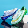 thumbnail image 2 of Zapatos de fútbol para hombre, zapatillas de deporte de entrenamiento de hierba, antideslizantes, de tendencia, para interior, FG/TF, ultraligeras, profesionales, Unisex, 2 of 5