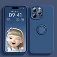 thumbnail image 3 of Luxury Liquid Silicone Magnetic Cases For iPhone 15 14 13 12 11 Pro Max XS XR 8 7 Plus SE 2020 14Pro Soft Cover With Ring Holder, 3 of 5