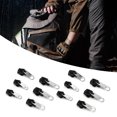 thumbnail image 4 of 12 Pcs Zipper Head, Universal Zipper Pull Replacement Slider Sewing Fix Repair Part Simple Disassemble Quick Install Open End Zippers for Jackets Luggage Bags, 4 of 7