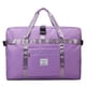 thumbnail image 2 of Bolsa de lona para gimnasio, neceser, equipaje de mano grande, bolsa de viaje para gimnasio, plegable, portátil, de poliéster impermeable, para oficina., 2 of 9