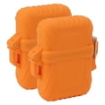 thumbnail image 2 of 2PCS Torch Lighter Case IP56 Waterproof Safe Portable Torch Lighter Cover for Outdoor Camping Travel Orange, 2 of 8