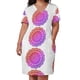 thumbnail image 2 of Vestido de bolsillo suelto con diseño de mandala ombré para mujer, vestidos formales para ocasiones especiales, vestidos de verano para mujer, ropa de mujer, 2 of 6
