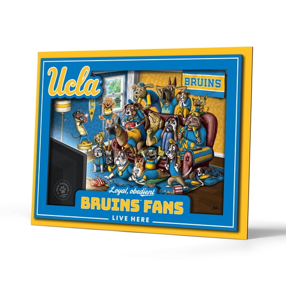 YouTheFan NCAA UCLA Bruins Purebred Fans Wall Art