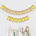 thumbnail image 2 of Burlap Lemonade Banner Lemonade Stand Decorations for Lemon Theme Party Decor, 2 of 4