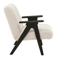 thumbnail image 6 of Cozy Chair With Wood Frame Accent - & Fabric For Comfort, 6 of 6