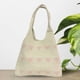 thumbnail image 5 of Bolso Playa Malla Hobo Punto Gran Capacidad Con Patrón Corazón Ganchillo para Mujer, 5 of 9