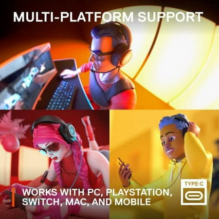 New SteelSeries Arctis Nova 3 Multi-Platform Gaming Headset - PC, PS5/PS4, Xbox Series X|S, Switch, Mobile