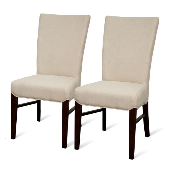 Milton Fabric Dining Chair (Set of 2), Multiple Colors
