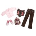 thumbnail image 1 of Best Friends Club Ink. 18 inches Large Doll Fashion Pack Pretty Preppy, 1 of 2