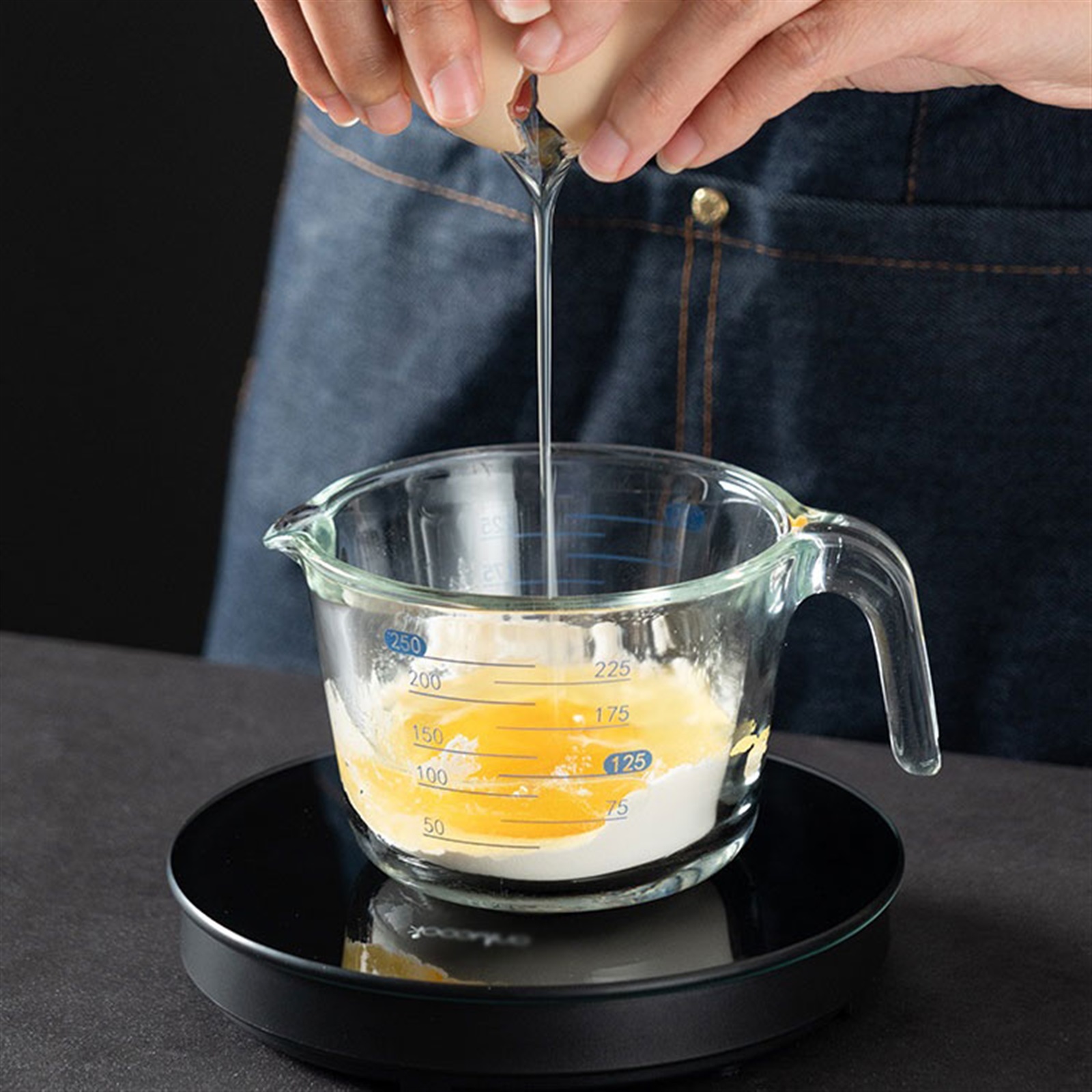 Kitchen 0.1g High Precision Touch Electronic Scale Waterproof Household Food Scale Baking Weigher Desk Scale Coffee Scale