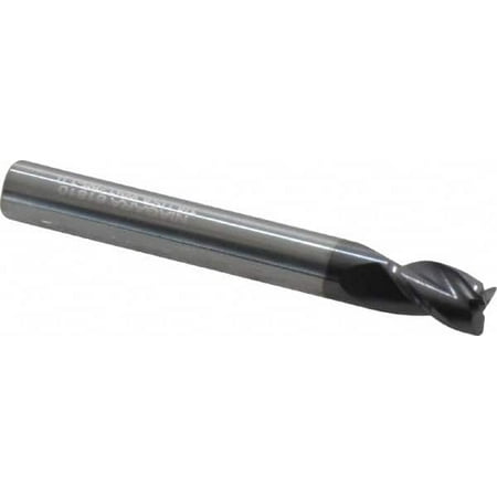 

Niagara Cutter 1/4 Diam 3 Flute Solid Carbide 0.015 to 0.020 Corner Radius End Mill