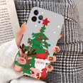 thumbnail image 3 of Funda de teléfono de Año Nuevo de dibujos animados de Navidad para iPhone 15 14 11 12 13 Mini Pro XS Max Cover 6 7 8 Plus X XR SE 2020 Funda Shell, 3 of 5
