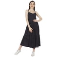 thumbnail image 1 of Bimba Robes à Bretelles Spaghetti Ajustables pour Femmes Décontractées d'Été Imprimées en Rayonne Robe Maxi, 1 of 7