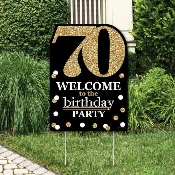 adult-70th-birthday-gold-party-decorations-birthday-party-welcome