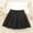 C-Black136, variant on JIAYUE Kids Girls Spring Summer Skirts Bows Pleated Mini Skirt School Lightweight Elastic For Child Stylish Playwear