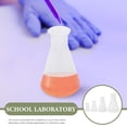 thumbnail image 3 of Miangastore 4Pcs Erlenmeyer Flasks Laboratory Experimental Flask Scale Conical Flask(50ml/100ml/250ml/500ml), 3 of 9