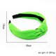 thumbnail image 2 of Diadema de tela fluorescente KAIYANG con nudo en el medio color caramelo, 2 of 5