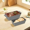 thumbnail image 1 of Meatloaf Pan and Toast Pan Kit Non-Stick Loaf Baking Pan with Drain Tray Carbon Steel Bread Loaf Pan Meatloaf Baking Pan Bread Baking Tin for Baking Toast Meatloaf, 1 of 8
