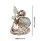 thumbnail image 2 of Estatua de ángel solar, escultura de bola de cristal de ángel ligero, resina para regalos de inauguración de la casa, 2 of 8