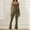 1#Green, variant on Tmtolofot Women Workout Jumpsuits Yoga Overalls Sleeveless Solid Sport Rompers Square Neck Gym Athletics Playsuit Casual Loose Wide Leg Pants Lounge Palazzo Trousers , 1#Black , Large