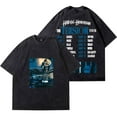 thumbnail image 2 of Haiden Henderson The Tension Tour Vintage Wash T-Shirts Women Men Cotton Short Sleeve Tee, 2 of 6