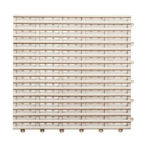 Byujiro Non Slip Bath Mat 30 X 30cm Soft Solid Color Non Slip Mat Can Be Spliced in Household Bathrooms Toilet Bathrooms Shower Rooms Hollowed Out Hydrophobic Floor Mats