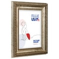 thumbnail image 3 of 19x25 Picture Frame – Silver Napolean Style 21178-901, 2 Inch MDF Moulding, Includes Plexiglass and Backing –&nbsp;Wall Display Frame for Art, Posters, or Photos – Frame USA, 3 of 4