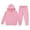 Pink%GC100, variant on SJLDQY Girls Winter Outfits Sets Fleece Hoodie And Joggers 2Pcs Sports Clothes Set Stylish Print Warm Sweatsuit For Children