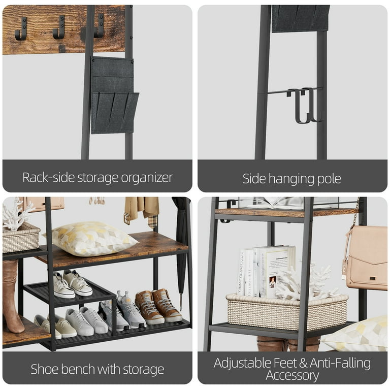 Entryway storage unit 2024 with bench kmart