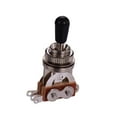 thumbnail image 1 of Labymos 3 Way LP SG Elecric Guitar Switch 3-Position Pick-up Selector Toggle Silver Top, 1 of 7